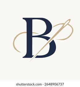 B letter shape logo design icon , Logotipo de marca de moda , Logotipo B , Logotipo azul marinho