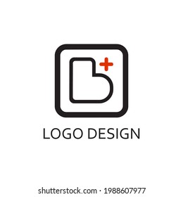 b letter for simple logo design