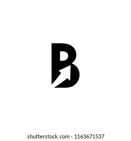 B Letter Travel Logo Vector Stock Vector (Royalty Free) 1163671537 ...