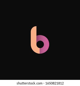 B letter vector image for web and design