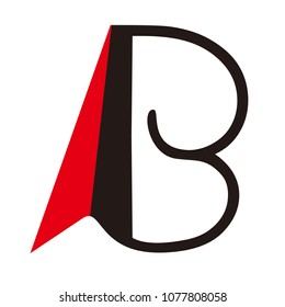 b letter vector logo