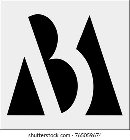  B letter vector logo
