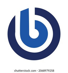 Ilustrador de diseño de logotipo de vectores de letras B
