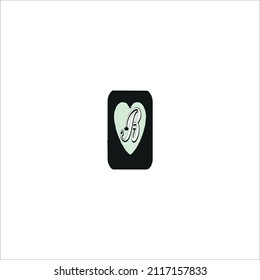  B LETTER VECTOR LOGO DESIGN