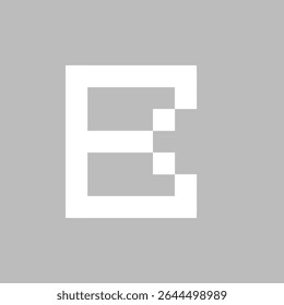 B LETTER VECTOR SQUARE LOGO