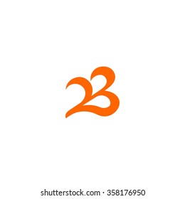 B logo
