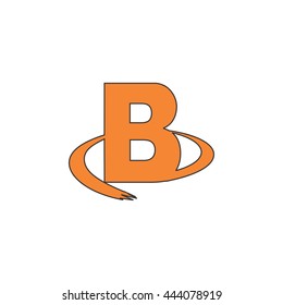 b logo