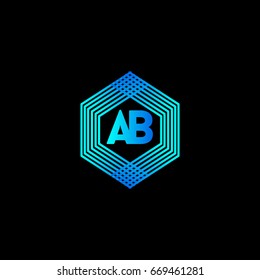 A B Logo