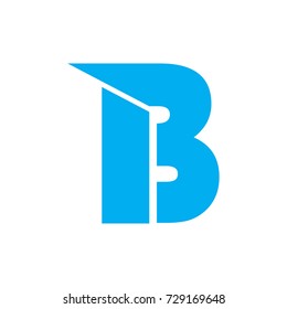 b logo