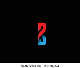 B Logo Branding Identity Corporate Vector Font Design.
