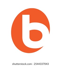 B LOGO CREATIVE DESIGN VECTOR