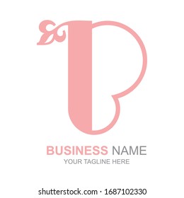 B Plantilla creativa hermosa