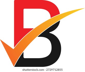 B logo design. Creative B logo design