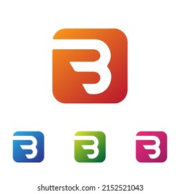 B Logo Design, B Icon Design, B Concept Design für Apps oder Unternehmen