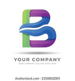 B DISEÑO DE LOGOTIPO. B DISEÑO DE CARTAS. B ICONO. B ALFABETO. ICONO, ALFABETO, ABSTRACTO, LOGO.