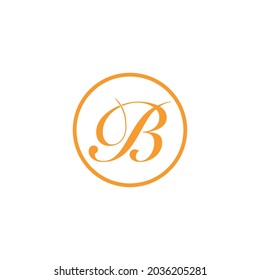 B logo Design Minimalist Templates Vintages Letter B