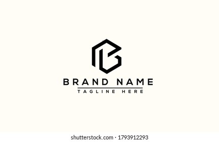 B Logo Design Template Vector Graphic Branding Element.