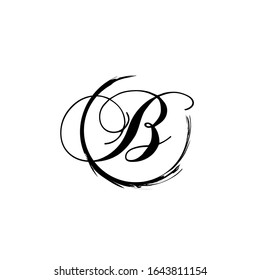 B logo design vector sign template