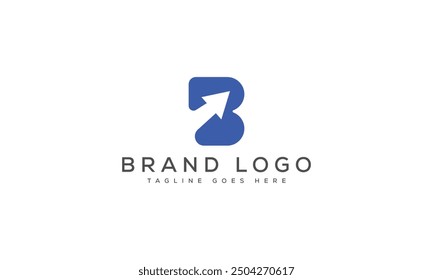 B logo design vector template design for brand