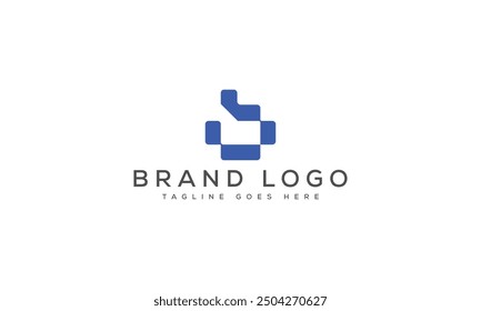 B logo design vector template design for brand