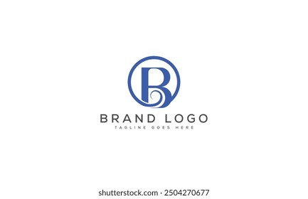B logo design vector template design for brand