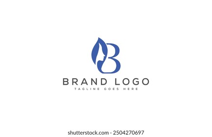 B Logo Design Vektor Vorlage Design für Marke