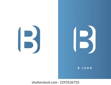 B logo Design, wordmark logo