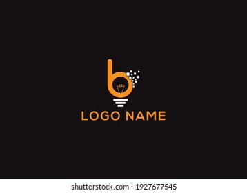 B logo, B electrictricity logo for a company