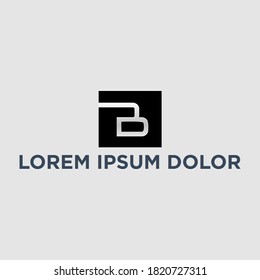 B Logo Letter Design Vector with simple, elegant and suitable for your business.
