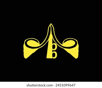 B Logo Für meine neue Arbeit. B Kreatives Logo.