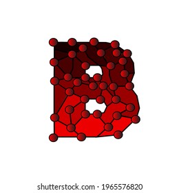 Diseño de conjunto de logotipos B conjunto de logotipos b diseño de fuentes tipográfico