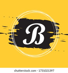 B Logo-Symbol Vector Illustration Eps10