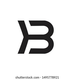 B logo simple and  minimalist