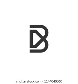 b logo template
