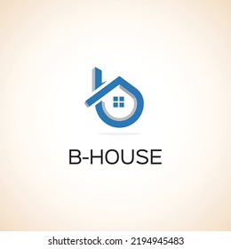 B Logo Template B Real Estate Logo