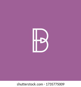 B logo template vector concept