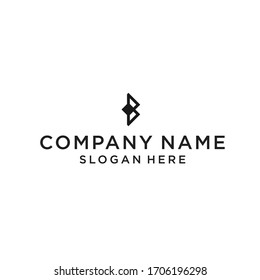 B logo vector icon designs