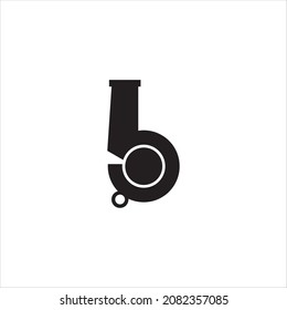 b logo vector template whistle