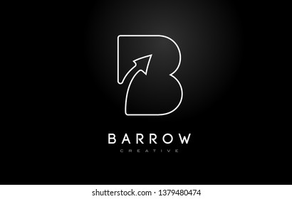 B Logo.B Letter Design Vector Illustration Modern Monogram Icon.