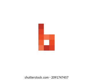 B Logo.B Letter Design Vector Illustration Modern Monogram Icon.