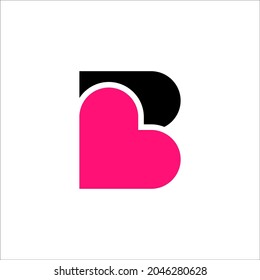 2,306 Letter b and heart logo Images, Stock Photos & Vectors | Shutterstock