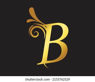 B luxry style creative design vector teplates