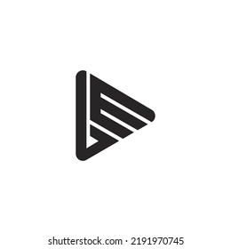 B M letra creativa logotipo de monograma