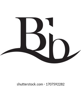 b and b masculine design logos