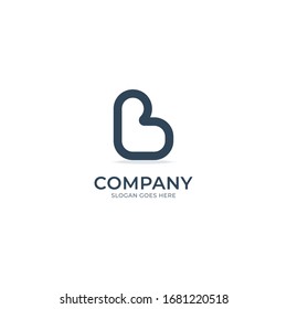 B Minimal Logo Minimal B Logo Stock Vector (Royalty Free) 1681220518 ...