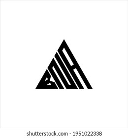 B N A letter logo creative design. BNA icon