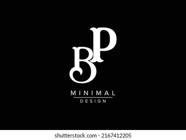 B P, PB Initial Letter Logo design vector template, Graphic Alphabet Symbol for Corporate Business Identity