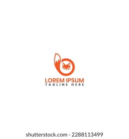 B premium fox logo design, premium logo design reviews, logos with a fox and globe, Fox logo font deviantart