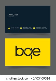 B Q E letters joint logo design vector template