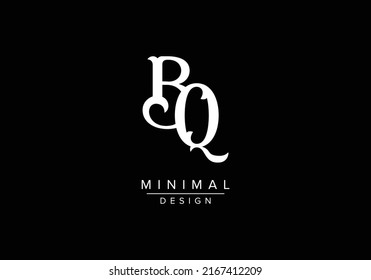 B Q, QB Initial Letter Logo design vector template, Graphic Alphabet Symbol for Corporate Business Identity